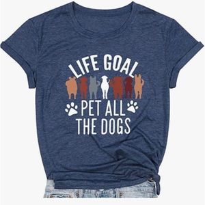 Women’s T-shirt - Short  sleeve - Pet All the Dogs